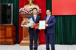 Công bố quyết định ông Lê Quang Tùng giữ chức Bí thư Tỉnh ủy Quảng Trị