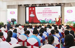 Lễ kỷ niệm 110 năm ngày sinh đồng chí Nguyễn Thị Minh Khai: Tấm gương hiến dâng trọn đời cho sự nghiệp cách mạng
