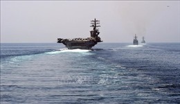 Mỹ điều động tàu sân bay tới vùng Vịnh giữa lúc căng thẳng với Iran