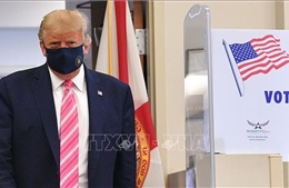 Bầu cử Mỹ 2020: Tổng thống Donald Trump bỏ phiếu sớm tại bang Florida 