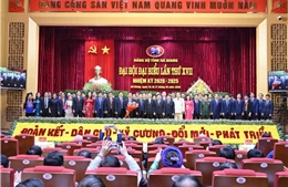 Bế mạc Đại hội đại biểu Đảng bộ tỉnh Hà Giang lần thứ XVII