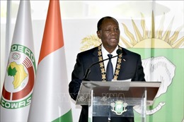 Côte d&#39;Ivoire: Tổng thống A. Ouattara tuyên thệ nhậm chức nhiệm kỳ thứ 3 liên tiếp