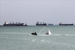 Vụ tàu mắc kẹt ở kênh đào Suez: Hàng trăm tàu lưu thông trở lại