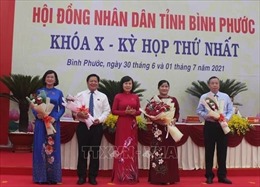 Bầu lãnh đạo chủ chốt HĐND, UBND tỉnh Bình Phước