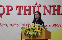 Quảng Ngãi: Bầu lãnh đạo HĐND, UBND tỉnh nhiệm kỳ 2021-2026