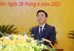 Bầu các chức danh chủ chốt của HĐND, UBND tỉnh Thanh Hóa 