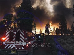 Mỹ, Canada phải sơ tán người dân do cháy rừng nghiêm trọng