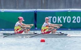Olympic Tokyo 2020: Việt Nam xếp thứ 15/18 ở nội dung đua thuyền đôi nữ hạng nhẹ