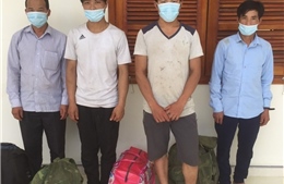 Quảng Nam: Phát hiện 4 người nhập cảnh trái phép về Việt Nam