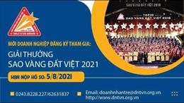Khởi động Giải thưởng Sao Vàng đất Việt năm 2021
