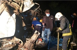 Thổ Nhĩ Kỳ: Tai nạn xe buýt chở người di cư khiến 12 người thiệt mạng