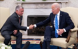 Tổng thống Mỹ thảo luận với Quốc vương Jordan về các vấn đề Trung Đông