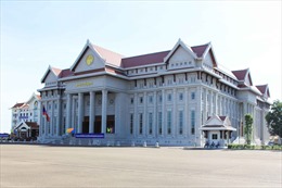Chính thức nghiệm thu công trình Nhà Quốc hội mới của Lào