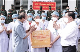 Chủ tịch nước động viên các cơ sở y tế, nhân dân Thủ đô tích cực phòng, chống dịch