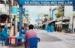 An Giang: Phong tỏa nhiều khu vực ở huyện Phú Tân để dập dịch COVID-19