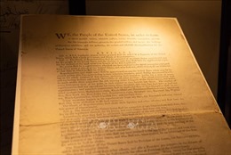 Một bản sao Hiến pháp Mỹ được bán với giá kỷ lục 43 triệu USD