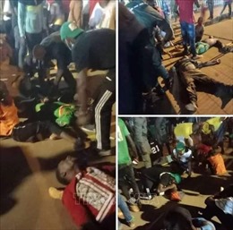 Giẫm đạp tại sân vận động ở Cameroon khiến ít nhất 6 người thiệt mạng