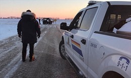Phát hiện 4 người tử vong vì giá lạnh ở gần biên giới Mỹ - Canada