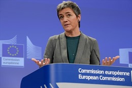 EC chỉ định người tạm thời thay thế Phó Chủ tịch điều hành Margrethe Vestager