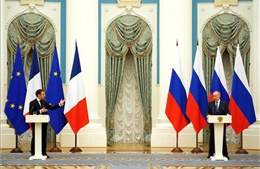 Tổng thống Nga, Pháp tiếp tục điện đàm trong ngày 20/2