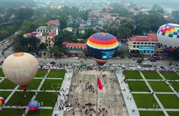 Sắc màu lễ hội Khinh khí cầu quốc tế tại Tuyên Quang
