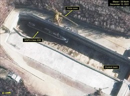 Triều Tiên sửa chữa tàu ngầm trước khi tiến hành vụ phóng vật thể bay mới nhất