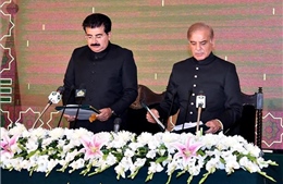 Ông Shehbaz Sharif tuyên thệ nhậm chức Thủ tướng Pakistan