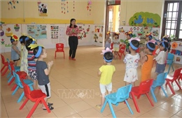 Ninh Bình mở cửa trở lại cấp học Mầm non 