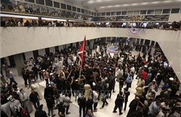 Tiếp diễn cuộc biểu tình tại trụ sở Quốc hội Iraq 