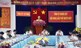 Ông Nguyễn Tiến Hải làm Trưởng BCĐ phòng, chống tham nhũng, tiêu cực tỉnh Cà Mau
