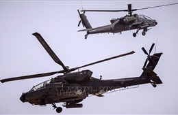 Trực thăng Mỹ diễn tập bắn đạn thật tại Hàn Quốc sau 3 năm gián đoạn