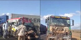 Tai nạn giao thông thảm khốc ở Kenya khiến 20 người thiệt mạng
