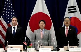 Mỹ, Nhật Bản, Hàn Quốc cam kết tăng cường hợp tác về vấn đề Triều Tiên 