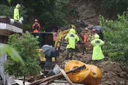 Ít nhất 16 người thiệt mạng, mất tích vì mưa lũ tại Hàn Quốc