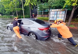 Mưa lớn gây nhiều thiệt hại tại miền Trung Hàn Quốc