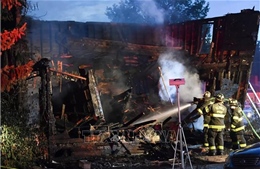 Hỏa hoạn làm 10 người thiệt mạng ở miền Đông nước Mỹ