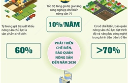 Đưa Việt Nam thành trung tâm chế biến nông sản top 10 thế giới vào năm 2030 - Phần 2