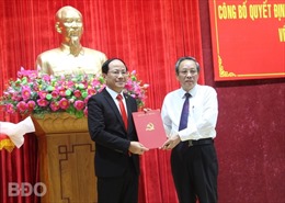 Đồng chí Phạm Anh Tuấn giữ chức Phó Bí thư Tỉnh ủy Bình Định