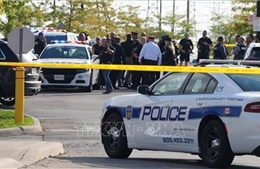 Hai vụ xả súng tình nghi do một đối tượng thực hiện tại Canada