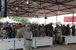 Đội Công binh Việt Nam đón Tết Độc lập tại Abyei