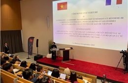 Đẩy mạnh hợp tác Việt - Pháp trong đào tạo, bồi dưỡng công chức