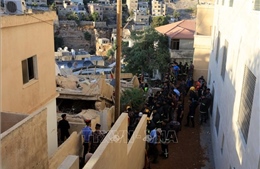 Sập tòa nhà 4 tầng ở Jordan khiến hàng chục người thương vong