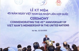 Trang trọng Lễ kỷ niệm 45 năm Việt Nam gia nhập Liên hợp quốc 