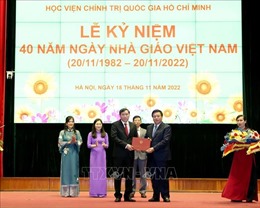 Học viện Chính trị quốc gia Hồ Chí Minh kỷ niệm 40 năm Ngày Nhà giáo Việt Nam
