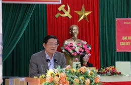 Đồng chí Phan Đình Trạc tiếp xúc cử tri tại tỉnh Lâm Đồng