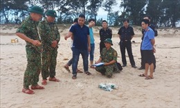 Phát hiện thêm 3 gói nylon nghi là ma túy trên bãi biển Quảng Trị