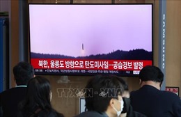 Vụ phóng tên lửa của Triều Tiên: Hàn Quốc ban bố cảnh báo không kích 