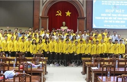 Họp mặt Đoàn thể thao tỉnh Tiền Giang tham dự Đại hội thể thao toàn quốc