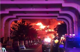 Cháy sòng bài tại Campuchia: 10 người thiệt mạng, khoảng 50 người vẫn mắc kẹt