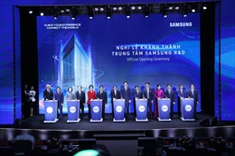 Thủ tướng dự lễ khánh thành Trung tâm Nghiên cứu và Phát triển của Samsung